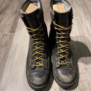 Vintage Danner Gortex Boots Vibram Soles Hunting Combat Black Boots